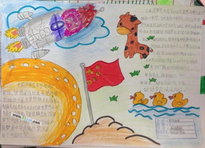 梦手抄报资料:一 中国梦深刻内涵:梦想是激励人们发奋前行的精神动力