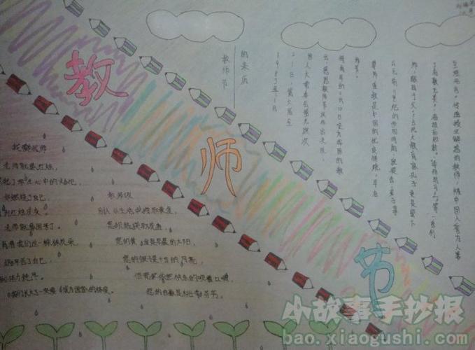 关于永恒的烛光手抄报手抄报简单又漂亮