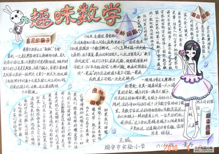 中学生数学手抄报大赛获奖作品