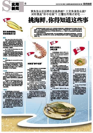 关于海鲜的种类营养价值如何挑选海鲜手抄报图画