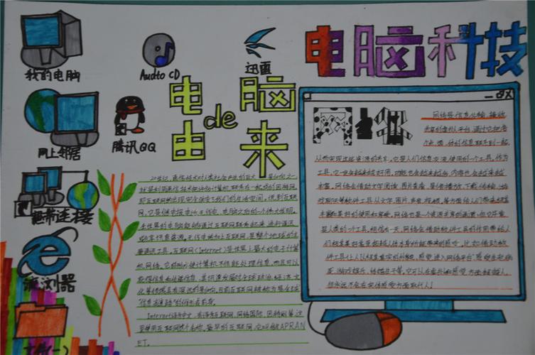 最新或2024历届新安小学科技节科技手抄报