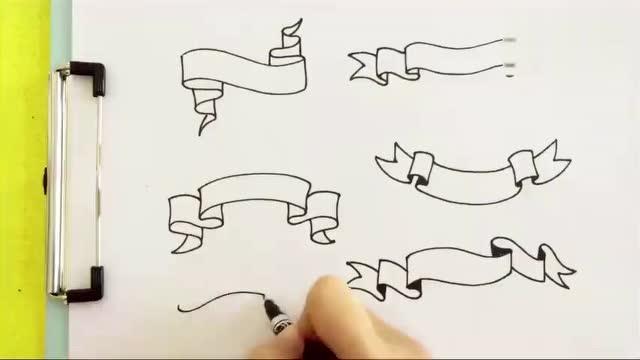 最简单的装饰画手绘手抄报最简单的手抄报