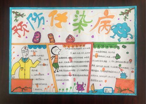 预防蛔虫病的手抄报传染病的手抄报