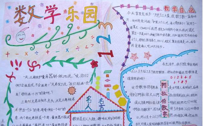 2024年数学报手抄报 2024年数学报手抄报