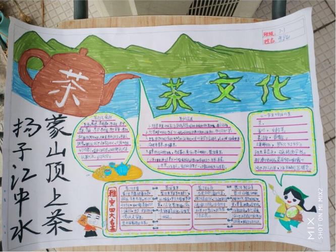 孩子们在研学前 积极查找资料 制作精美的 茶文 手抄报 孩子们在研学前 积极查找资料 制作精美的 茶文 手抄报
