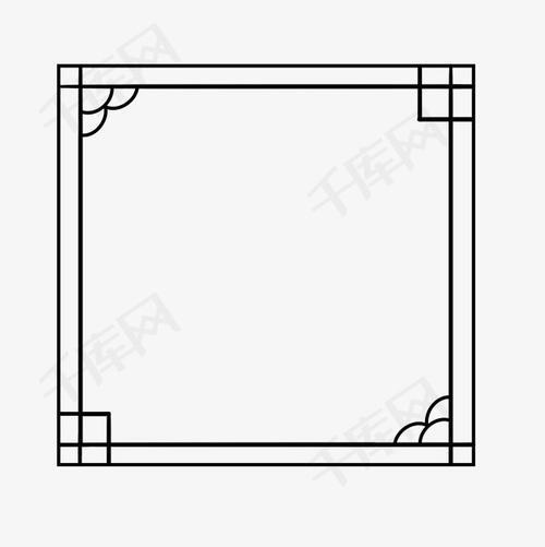 手抄报边框古风素材