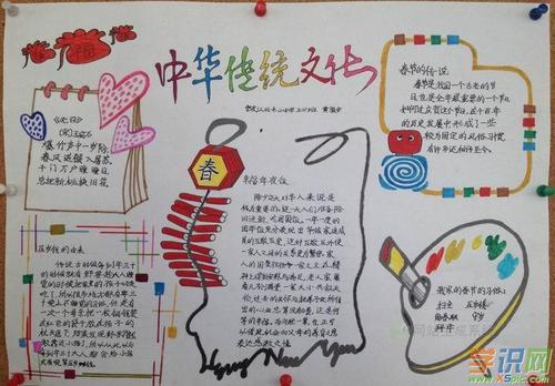 三年级语文传统节日手抄报图片