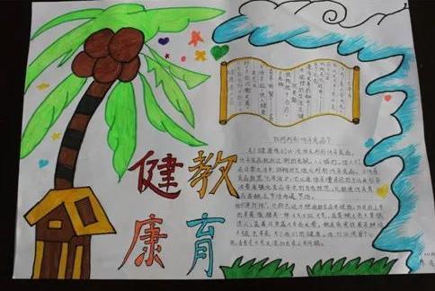 幼儿园健康教育手抄报图片大全