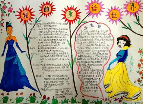 为童话之旅主题的手抄报童话主题手抄报