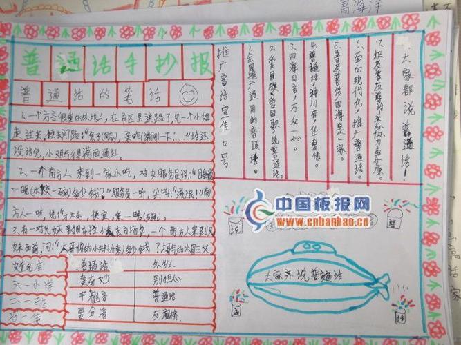 绕口令 说普通话写规范字 什么是普通话 讲好普通话手抄报 page 人人 绕口令 说普通话写规范字 什么是普通话 讲好普通话手抄报 page 人人