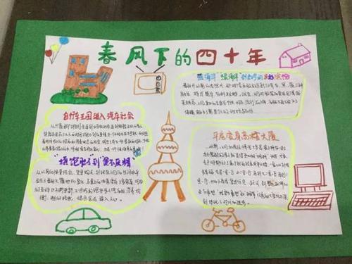 三大改造图画手抄报手抄报版面设计图