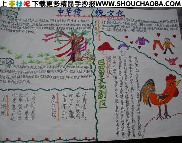 邯郸五文化简笔手抄报文化手抄报 邯郸五文化简笔手抄报文化手抄报