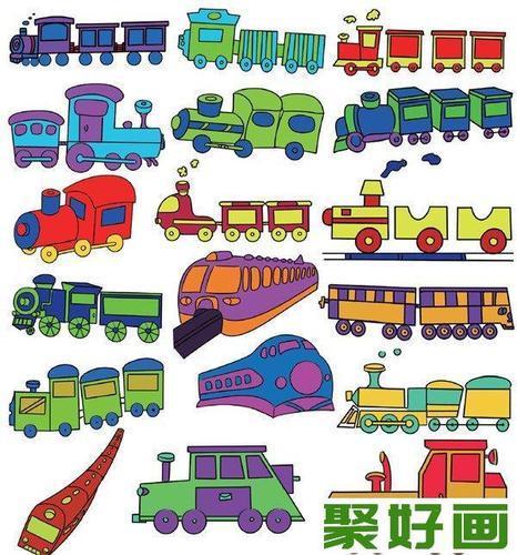 手抄报模板大全幼儿园火车简笔画怎么画涂色简单漂亮小火车简笔画步骤