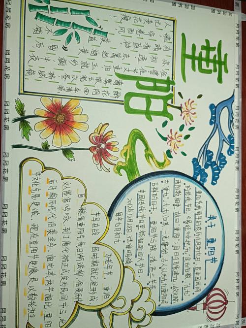 重阳节手抄报