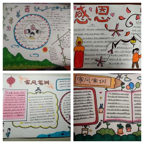 快来看呀 可爱的孩子们用心制作的手抄报真棒