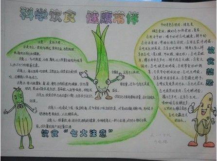 科学消费健康生活手抄报内容