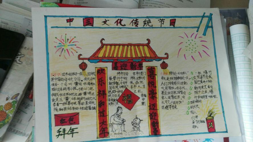 中国传统手抄报深圳市体育运动学校举办弘扬中华传统文化手抄报比赛