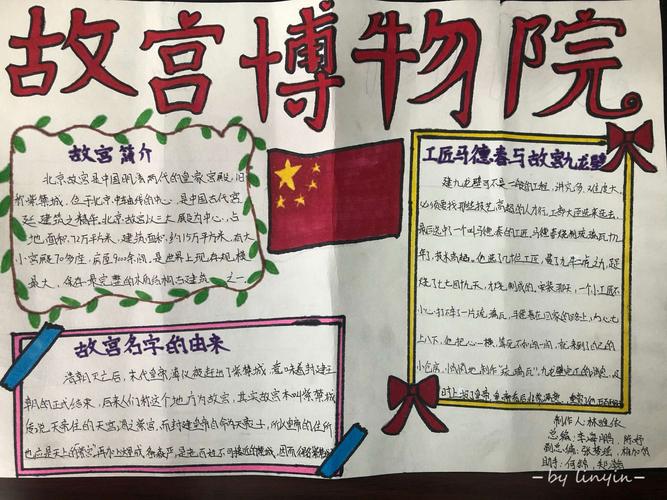 故宫博物院手抄报大比拼