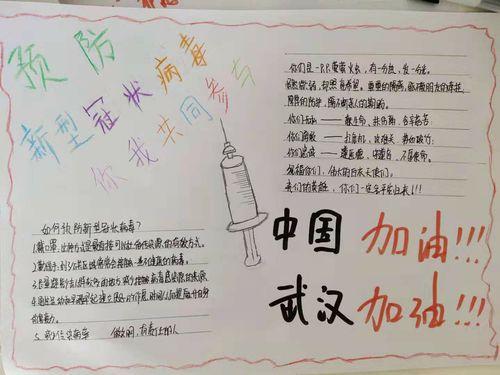抗击疫情手抄报中国加油武汉加油抗击疫情手抄报内容有哪些2024小学生