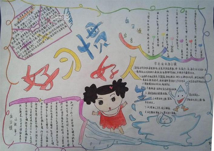 好习惯好人生手抄报图片 小学生手抄报