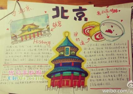 关于首都北京简单的手抄报简单的手抄报