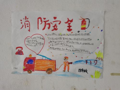 学生做的关于安全的手抄报
