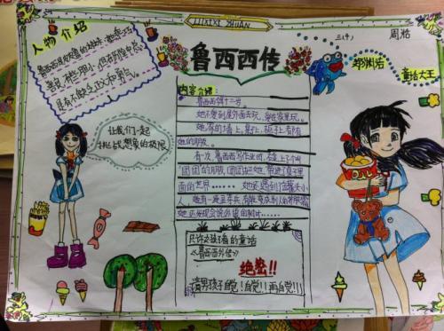 艺术明星手抄报