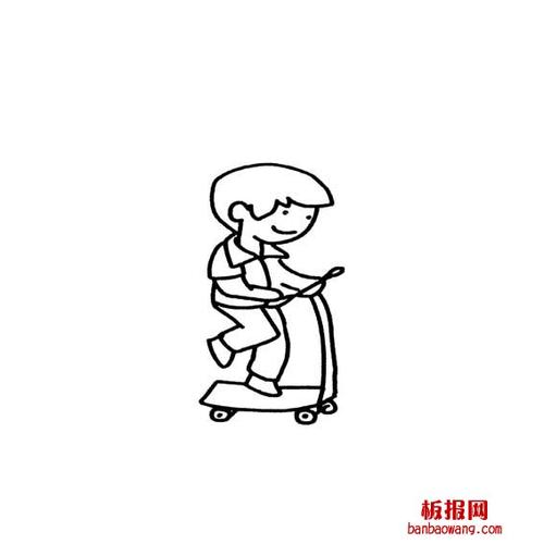 大家在绘制手抄报 黑板报过程中都需要用到简笔画 简笔画栏目为