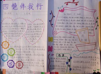 关于学业四德之智的手抄报手抄报简单又漂亮 关于学业四德之智的手抄报手抄报简单又漂亮