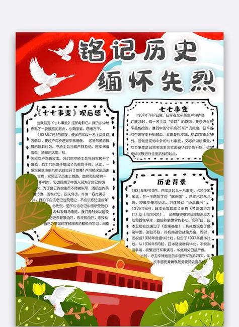 手抄报铭记历史缅怀先烈手抄报一等奖缅怀先烈铭记历史砥砺前行手抄报