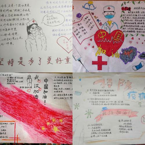 党员制作手抄报祝福抗疫一线卫士 党员制作手抄报祝福抗疫一线卫士
