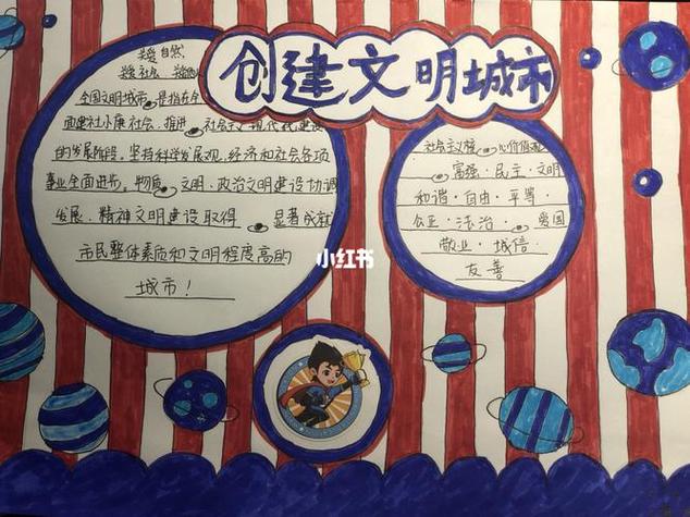 文明城市手抄报内容小学生创建文明城市手抄报内容