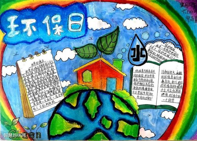 世界环保日为主题的手抄报世界环保日手抄报
