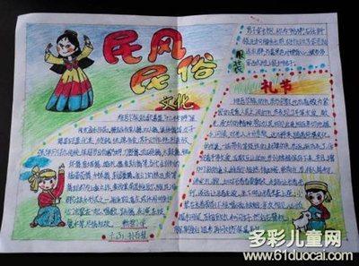 民族风俗小学生手抄报电子小报模板word走进蒙古民族风情的手抄报美丽 民族风俗小学生手抄报电子小报模板word走进蒙古民族风情的手抄报美丽