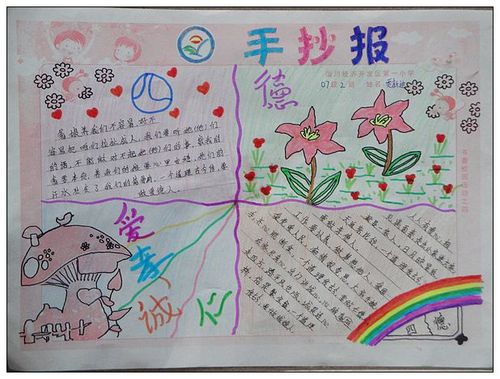 关于仁德的手抄报 关于仁德的手抄报