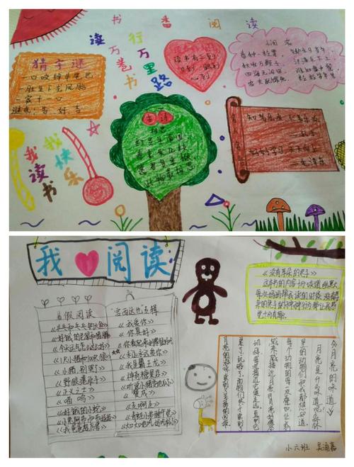 东风路幼儿园亲子阅读手抄报优秀作品展示 三