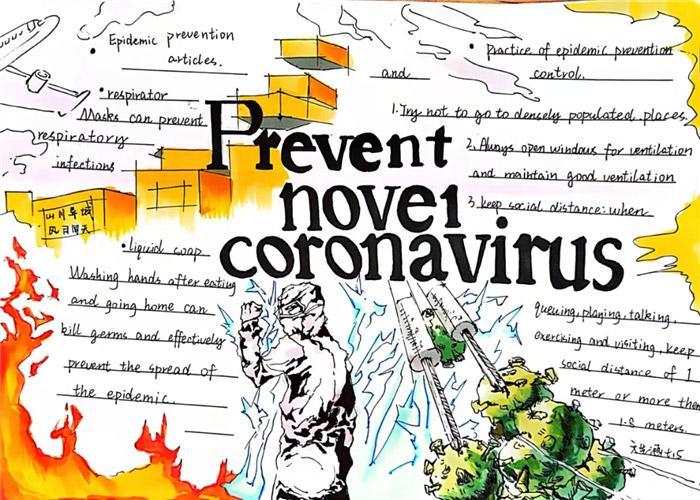 抗击疫情英语简单手抄报简单英语手抄报 抗击疫情英语简单手抄报简单英语手抄报