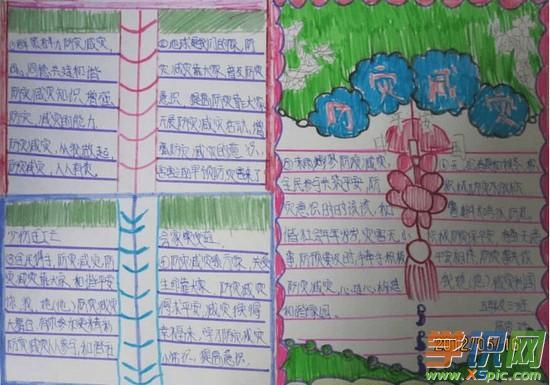 512防震减灾手抄报大全
