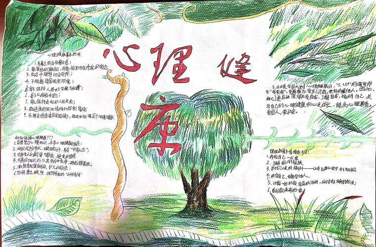 为了孩子的健康成长 镇西小学心理健康主题手抄报评比结果出来啦