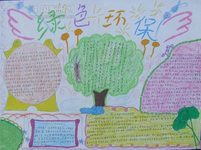 绿色环保我能行手抄报大全 绿色环保我能行手抄报大全