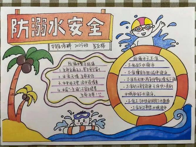 已完成的防水手抄报手抄报简单又好看