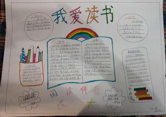 小学生图书节手抄报小学生手抄报