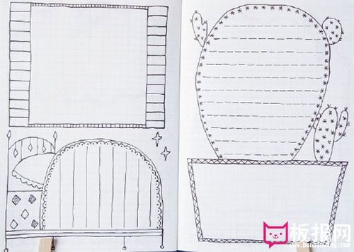 简约手抄报版面设计图大全 超适合小学生的手抄报设计