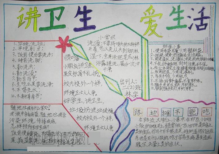 有关讲卫生的手抄报 图片 有关讲卫生的手抄报 图片