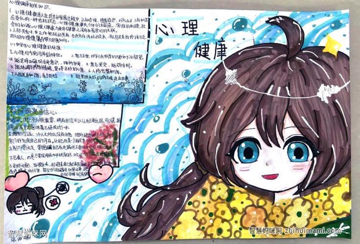 有关健康漫画手抄报英语漫画手抄报