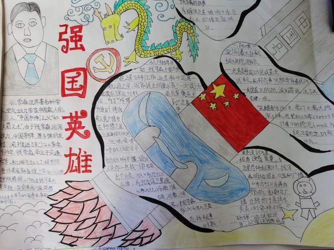 关于英雄礼赞手抄报英雄手抄报