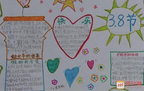 三八节幼儿园小朋友的手抄报 幼儿园手抄报 三八节幼儿园小朋友的手抄报 幼儿园手抄报
