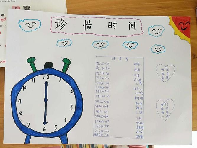 停课不停学 珍惜时间手抄报展 停课不停学 珍惜时间手抄报展