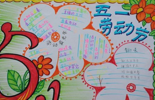五一劳动节手抄报资料素材