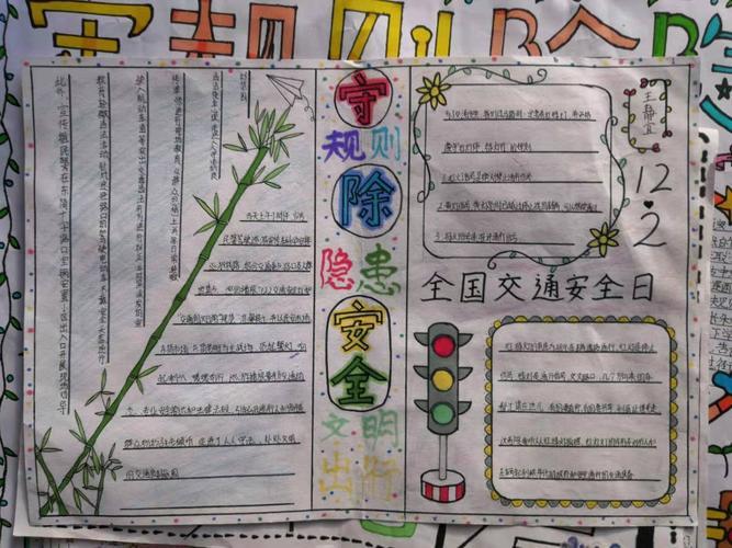 部队查苗头除隐患保安全手抄报 环保安全手抄报